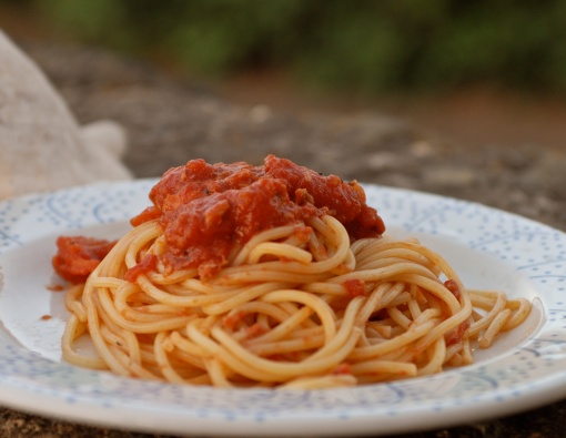 spaghetti con i ricci